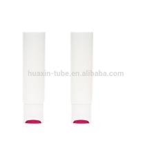 100ml white colored Cosmetic Packaging Empty Plastic Tube With press screw cap